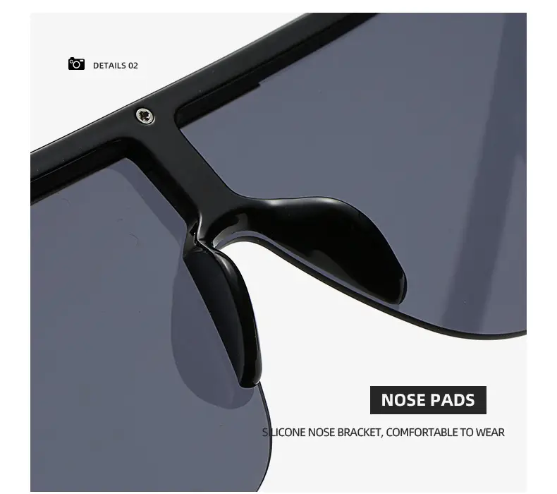 New One-piece Lens Lion King Sunglasses Gold European American — feature 24