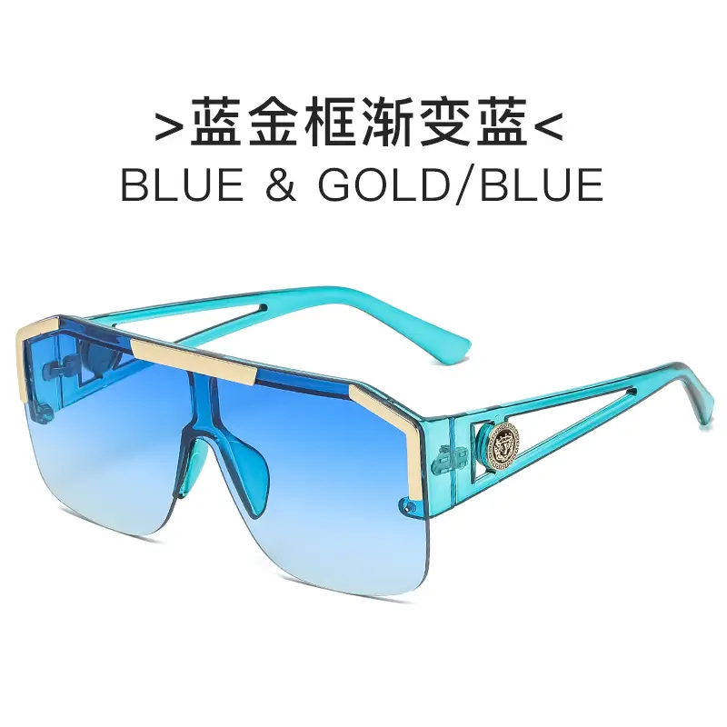 Blue Gold Box Gradient Blue