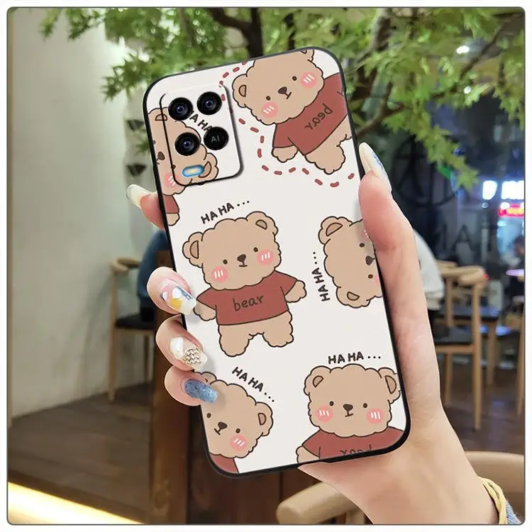 Trendy Multi Color Silicone Mobile Phone Case for Oppo A54 4G — feature 17