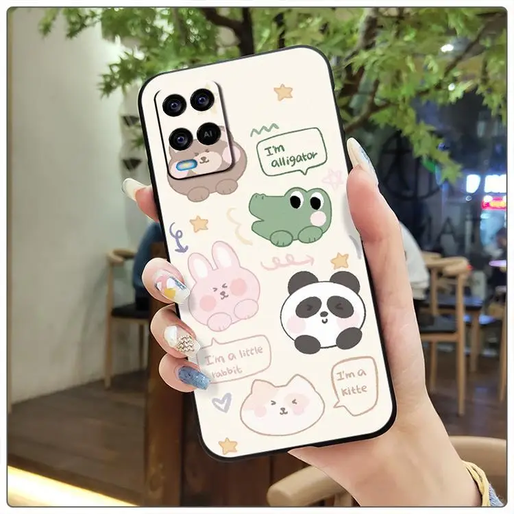 Trendy Multi Color Silicone Mobile Phone Case for Oppo A54 4G — feature 18