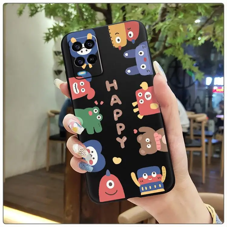 Trendy Multi Color Silicone Mobile Phone Case for Oppo A54 4G — feature 22