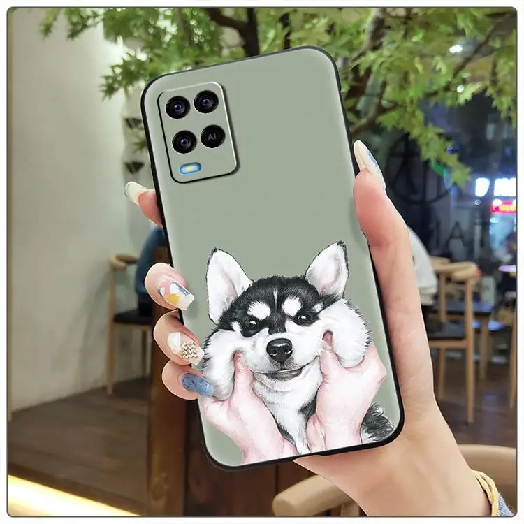 Trendy Multi Color Silicone Mobile Phone Case for Oppo A54 4G — feature 23
