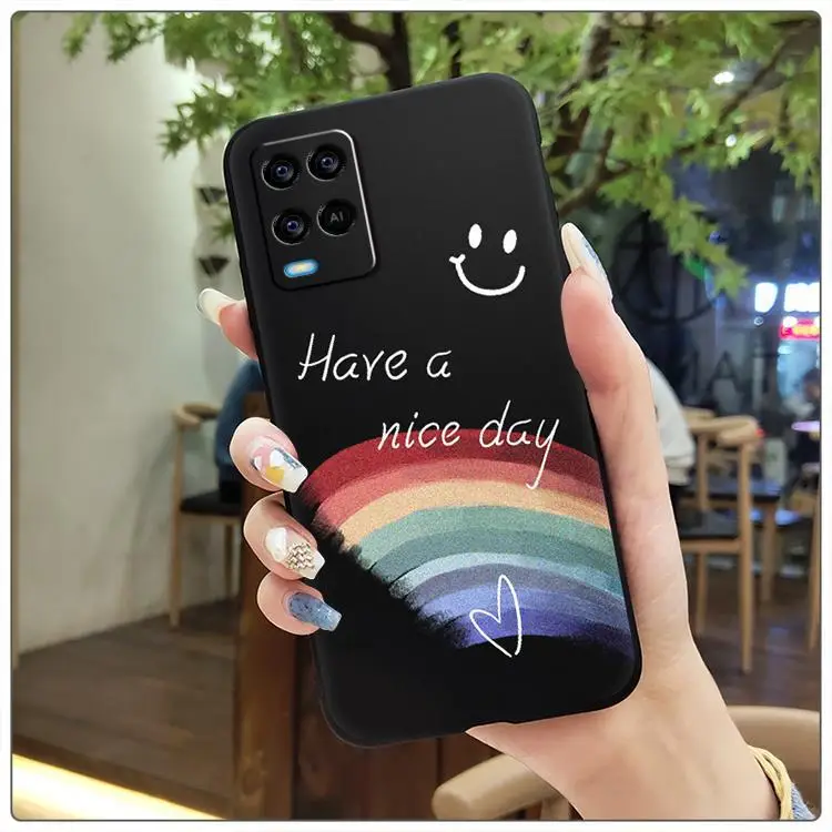 Trendy Multi Color Silicone Mobile Phone Case for Oppo A54 4G — feature 24