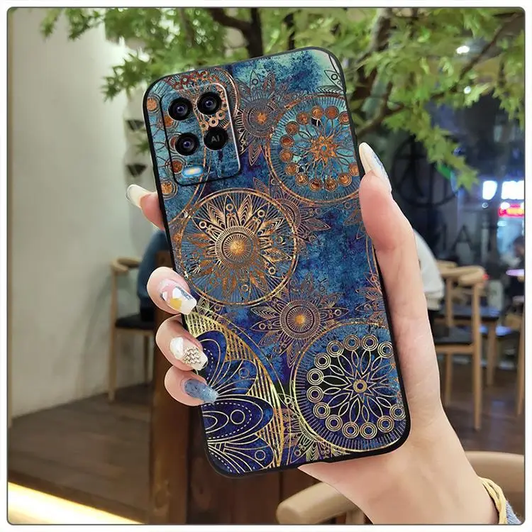 Trendy Multi Color Silicone Mobile Phone Case for Oppo A54 4G — feature 8