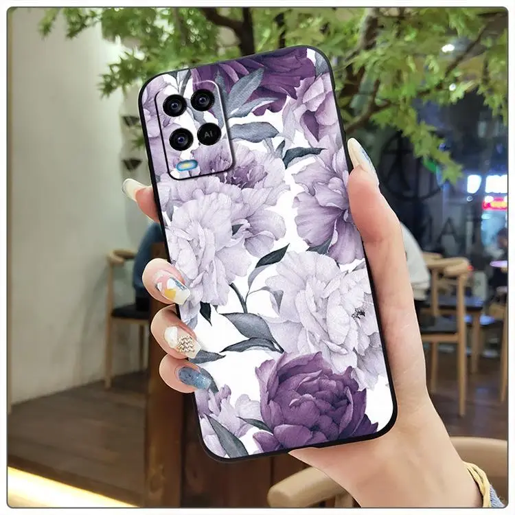 Trendy Multi Color Silicone Mobile Phone Case for Oppo A54 4G — feature 9