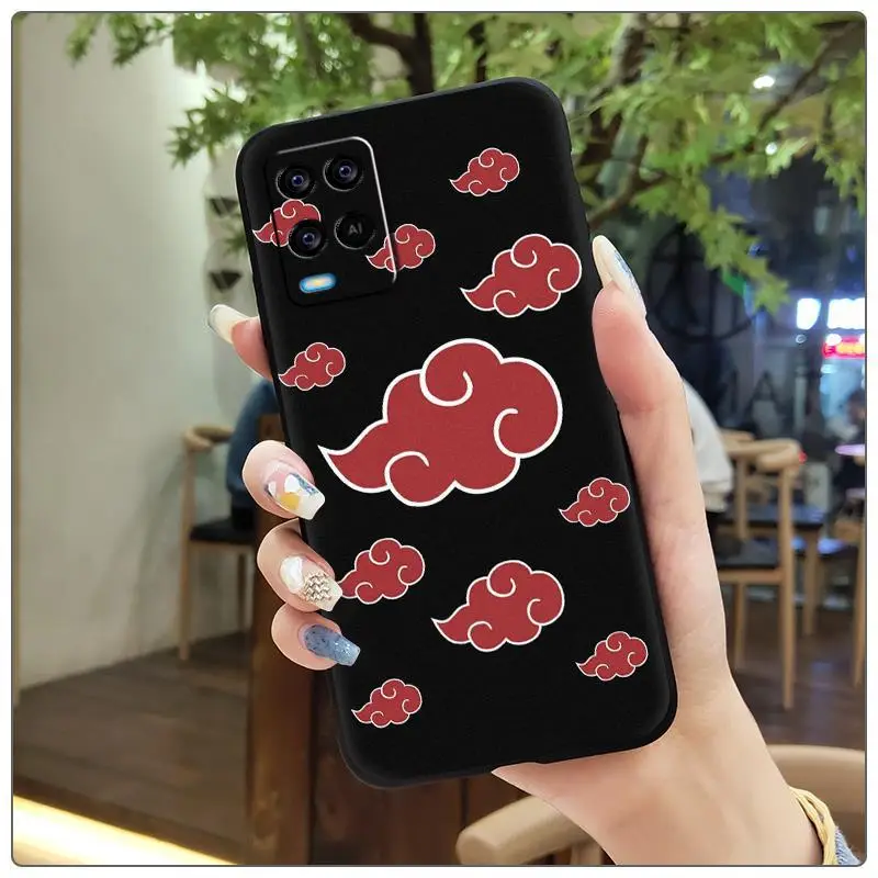 Trendy Multi Color Silicone Mobile Phone Case for Oppo A54 4G