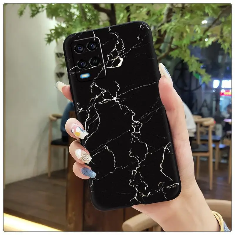 Trendy Multi Color Silicone Mobile Phone Case for Oppo A54 4G