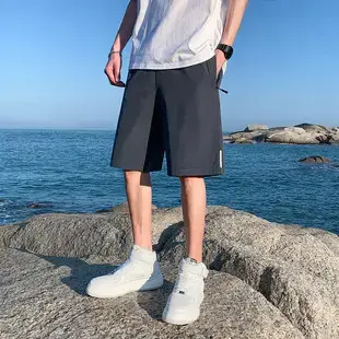 Men Camo Cotton Casual Shorts Middle Length Beach Wear — feature 4