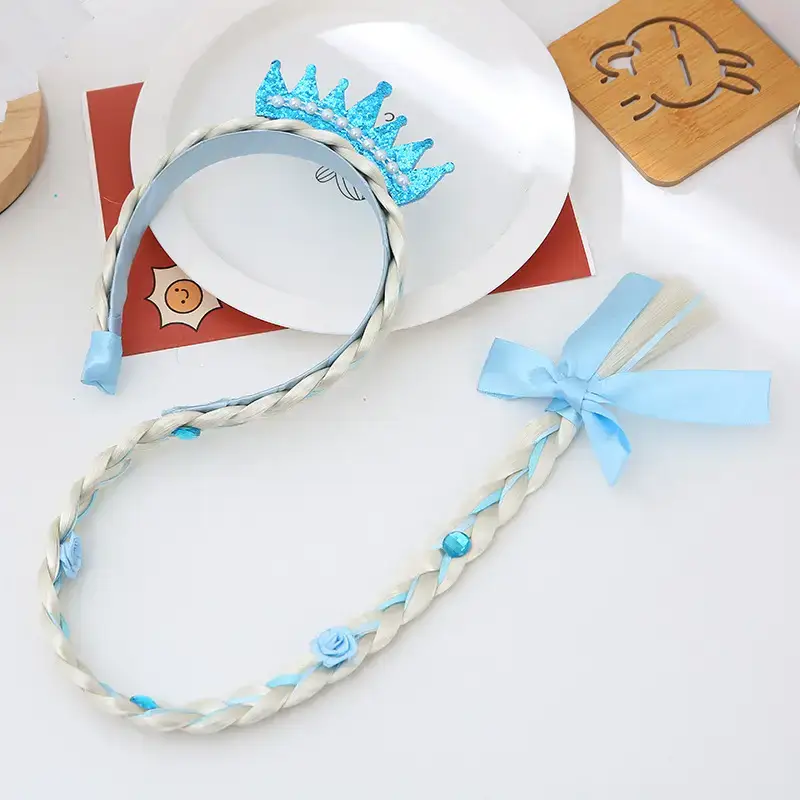 5# Blue Crown hairband