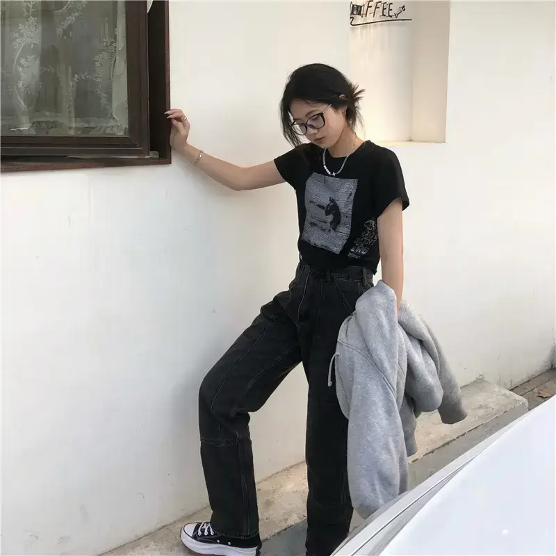 Women White T-Shirt 2025 Summer Casual Wear — feature 19