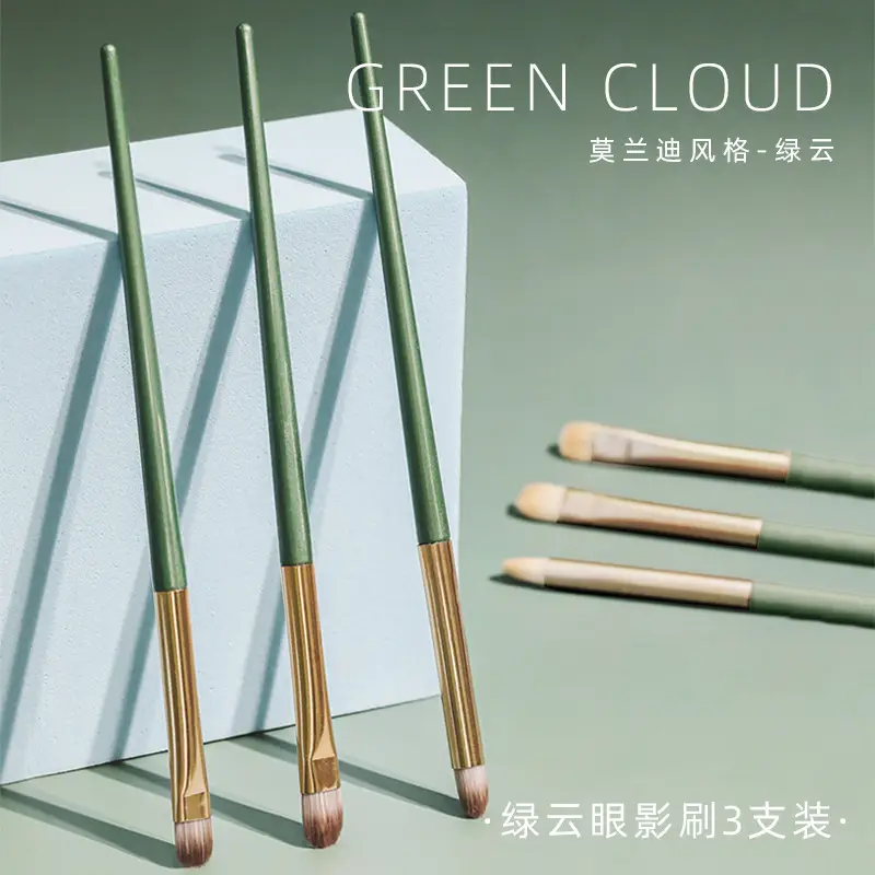 3 Pack Eyeshadow Fiber Brushes for Beginners - Image 4