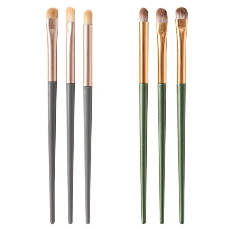 3 Pack Eyeshadow Fiber Brushes for Beginners - Image 5