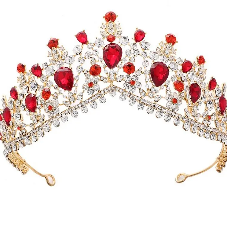 Explosive Crystal Diamond Bridal Crown Headband