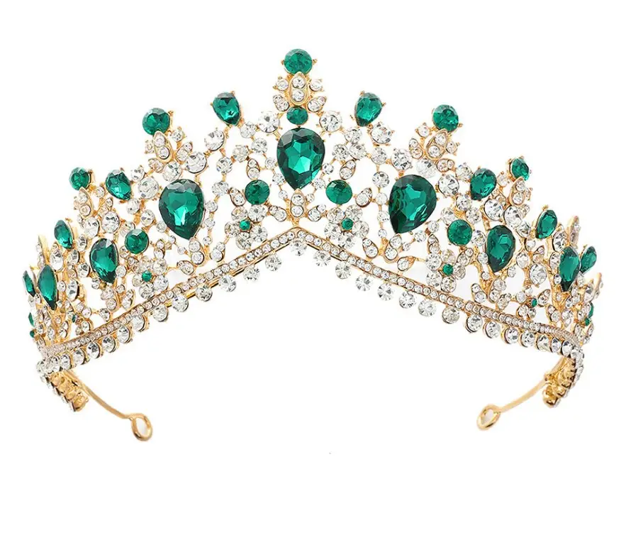 Explosive Crystal Diamond Bridal Crown Headband