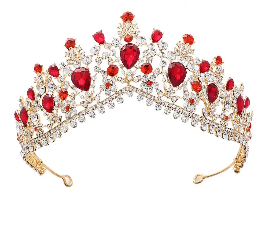 Explosive Crystal Diamond Bridal Crown Headband