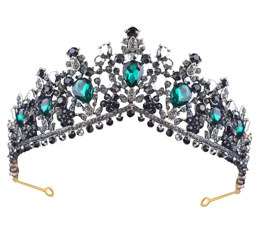 Explosive Crystal Diamond Bridal Crown Headband