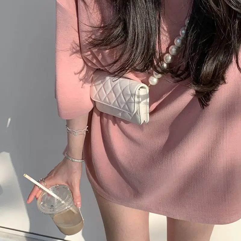 Korean Style Pearl Chest Bag for Women - Image 3