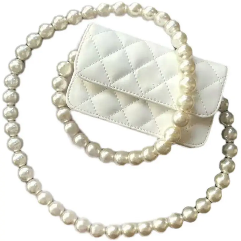 Korean Style Pearl Chest Bag for Women - Image 6