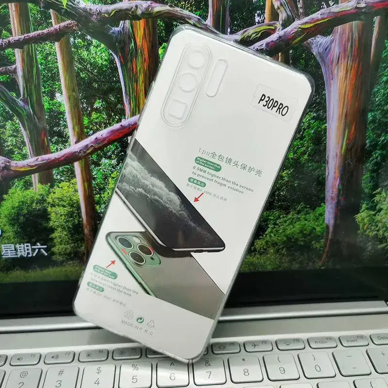 Transparent Phone Case for Y500 Y300 with 360° Protection - Image 4