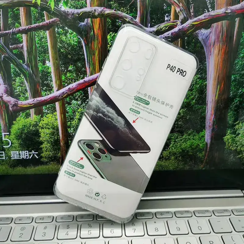 Transparent Phone Case for Y500 Y300 with 360° Protection - Image 5