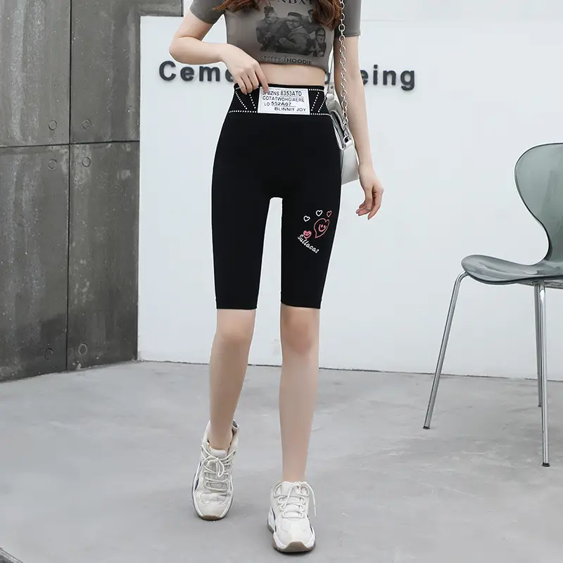 High waist five points 6