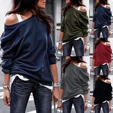 Maroon Zipper V Neck Chiffon Top with Sleeve Sleeves — feature 16