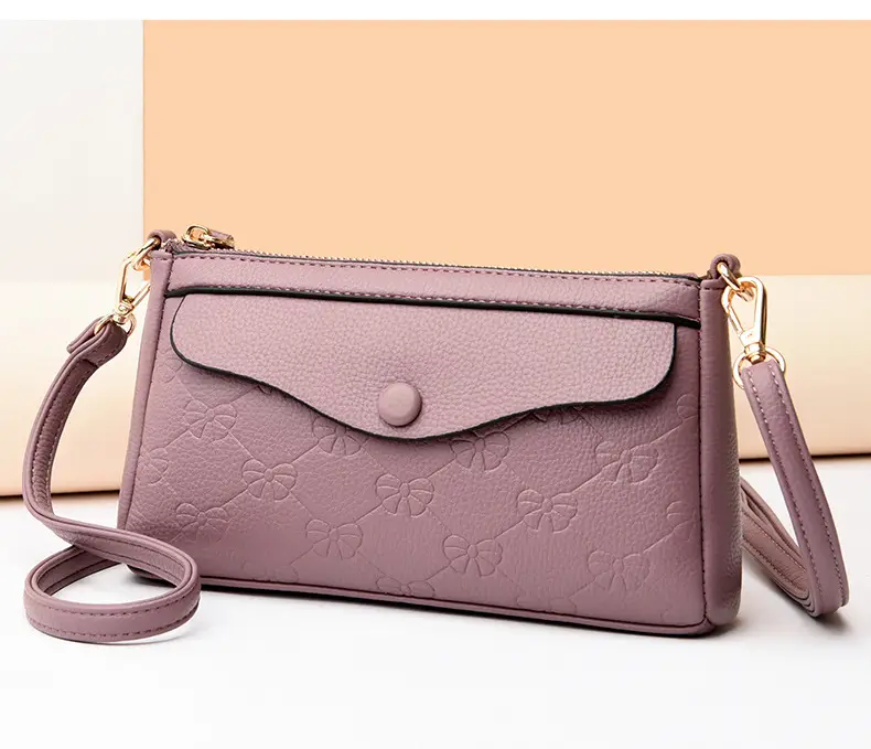 Textured Crossbody Bag for Women Maroon 2025 — feature 17