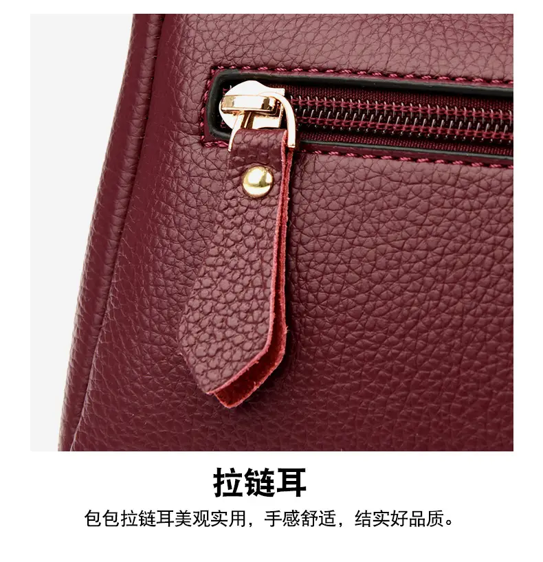 Textured Crossbody Bag for Women Maroon 2025 — feature 27