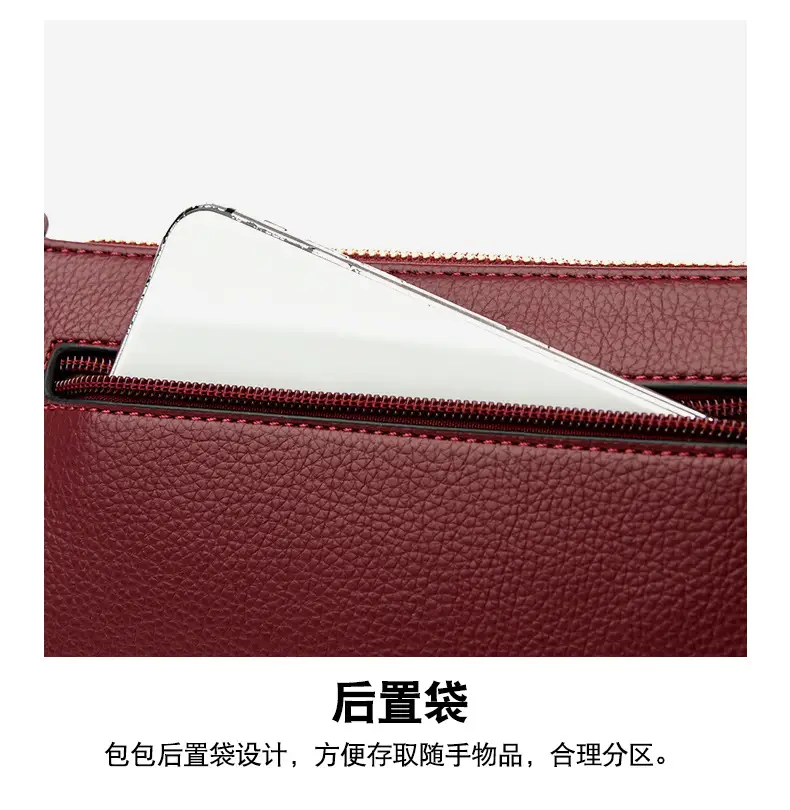 Textured Crossbody Bag for Women Maroon 2025 — feature 28