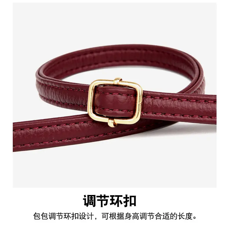 Textured Crossbody Bag for Women Maroon 2025 — feature 29