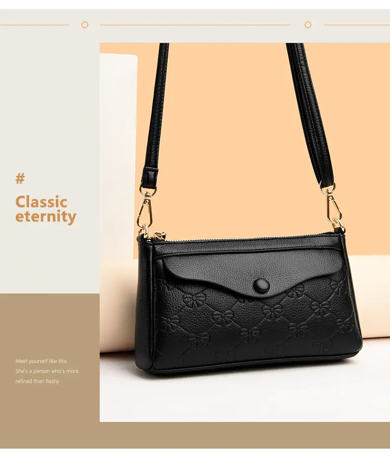 Textured Crossbody Bag for Women Maroon 2025 — feature 7