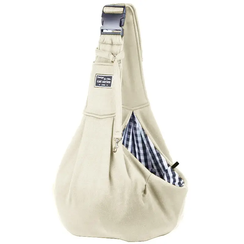 apricot buckle adjustable pet bag