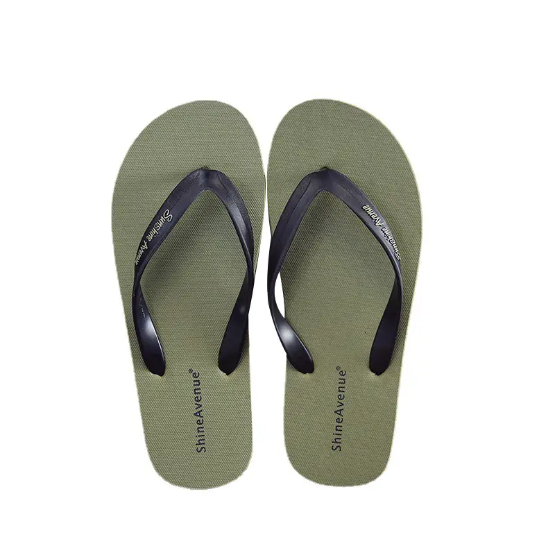 Men's Red British Non-Slip Flip Flops Summer