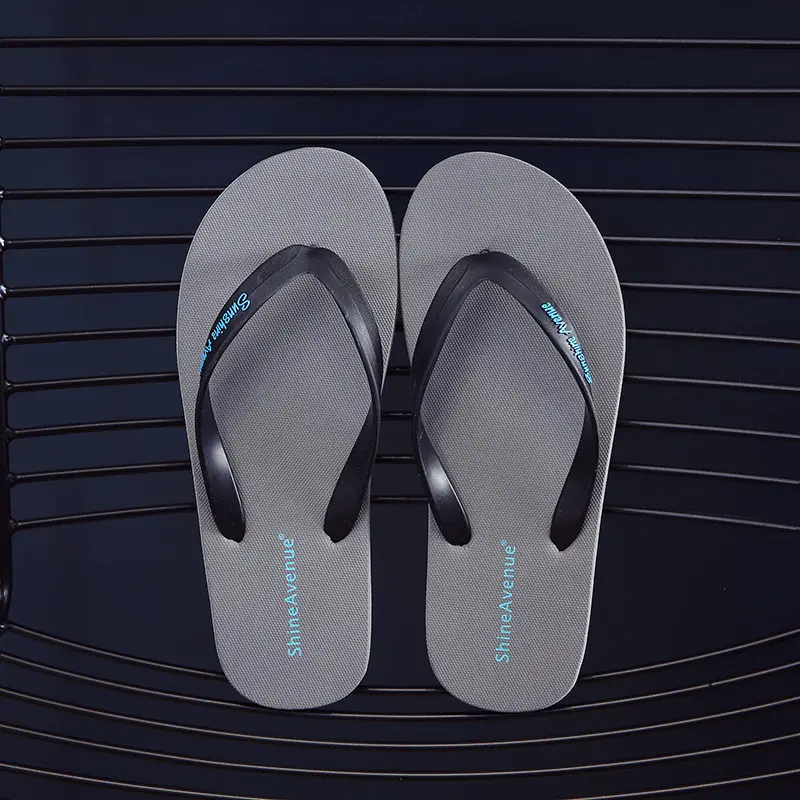 Men's Red British Non-Slip Flip Flops Summer