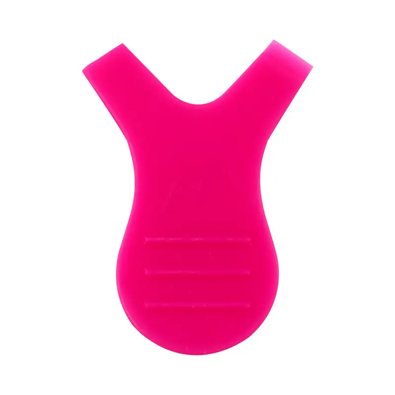 Red Silicone Y-Shaped Eyelash Comb - Image 13