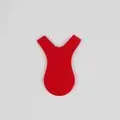 Red Silicone Y-Shaped Eyelash Comb - Image 4