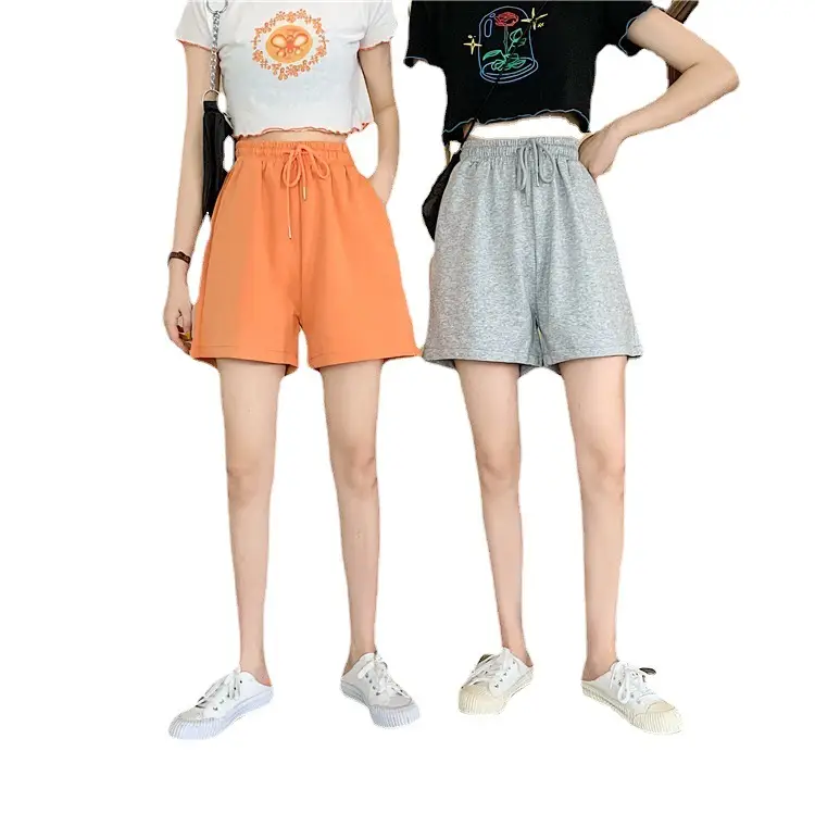 High-Waisted Fish Scale Shorts for Women Black - Image 7