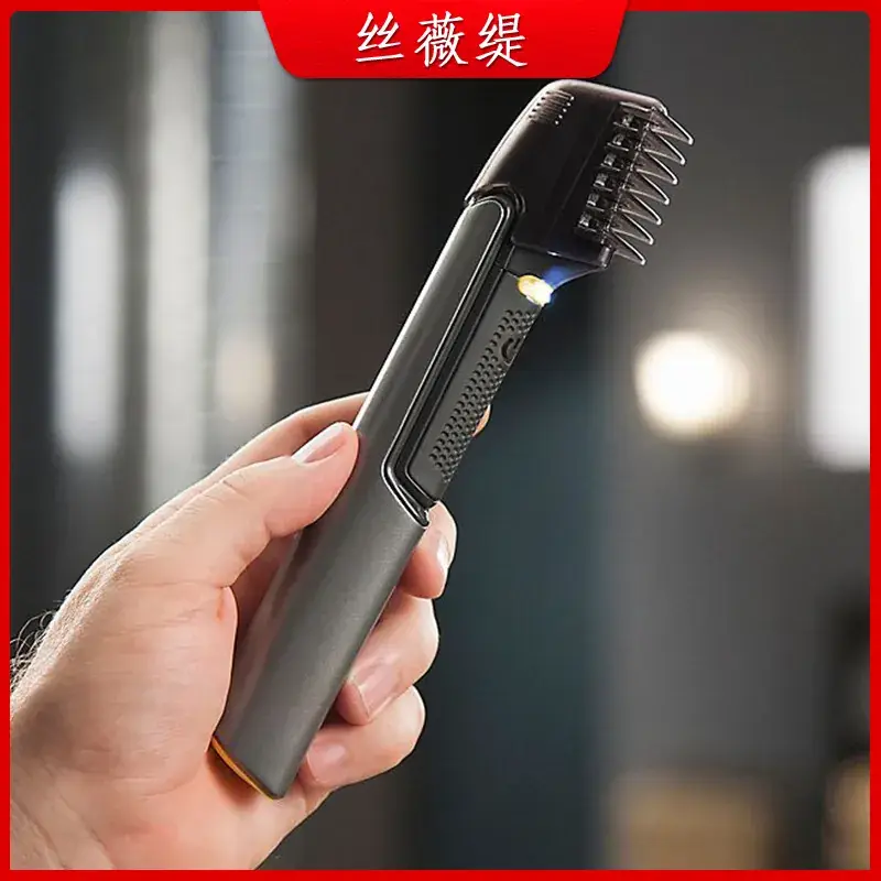 Electric Hair Clipper for Men, Five-in-One, Telescopic, Grey - Image 4