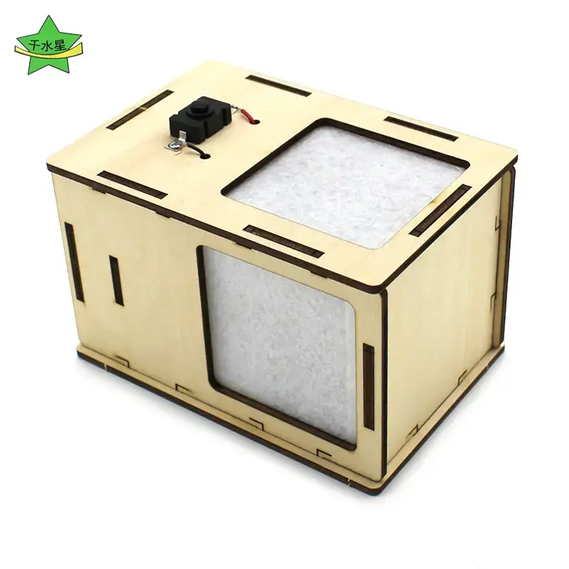 Wooden Air Purifier for Kids Science Experiment - Image 5
