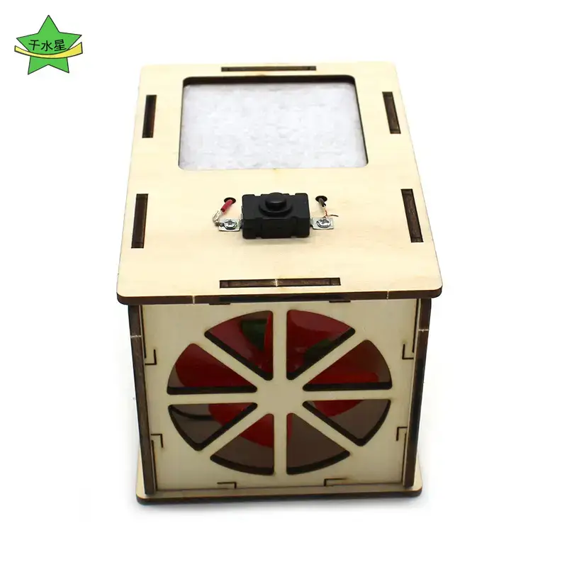 Wooden Air Purifier for Kids Science Experiment - Image 6