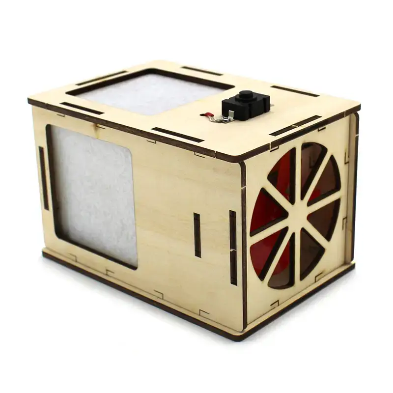Wooden Air Purifier for Kids Science Experiment - Image 7