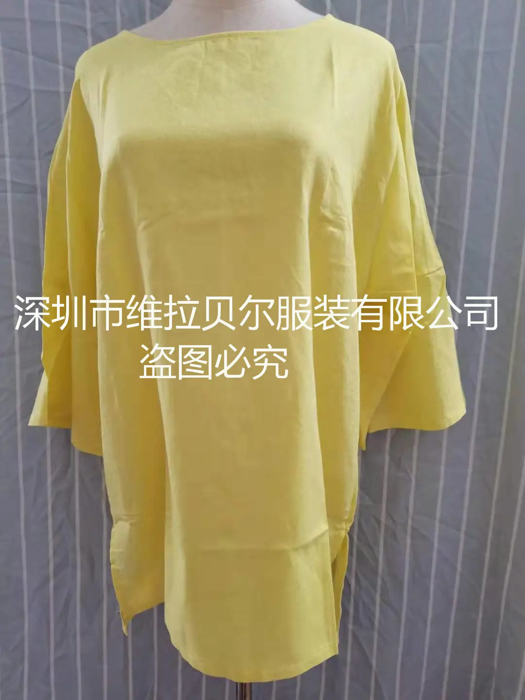 Women Cotton Linen 7Pc Sleeve Shirt Pink - Image 7
