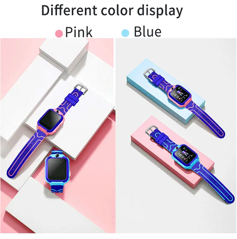 Cross-Border Q12 Waterproof Kidsren's Smart Phone Positioning Micro Chat Photo Flashlight Export 5Th Generation Z6 Multi-Language Watch — feature 11