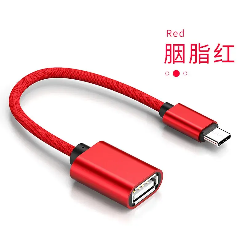 Type-C Otg Data Cable for Mobile Phone & Microphone - Image 3