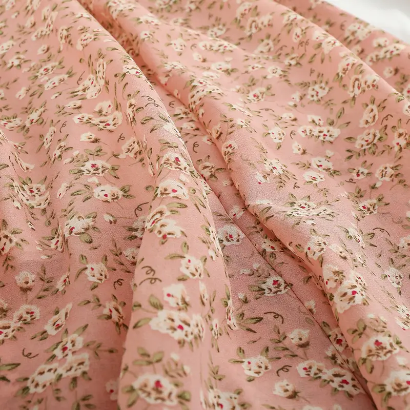 Red Floral Drape Skirt Mid Length High Waist Women — feature 7