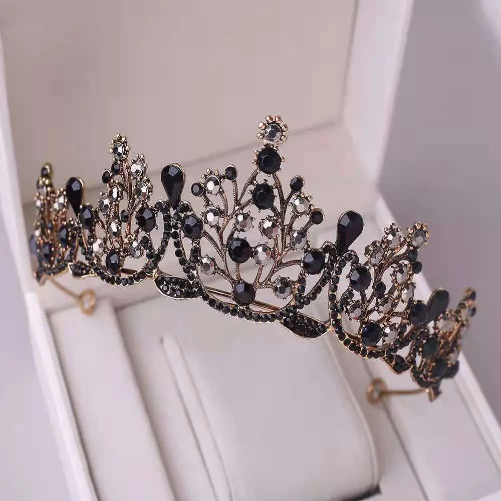 Rhinestone Bridal Crown for Girls 2024