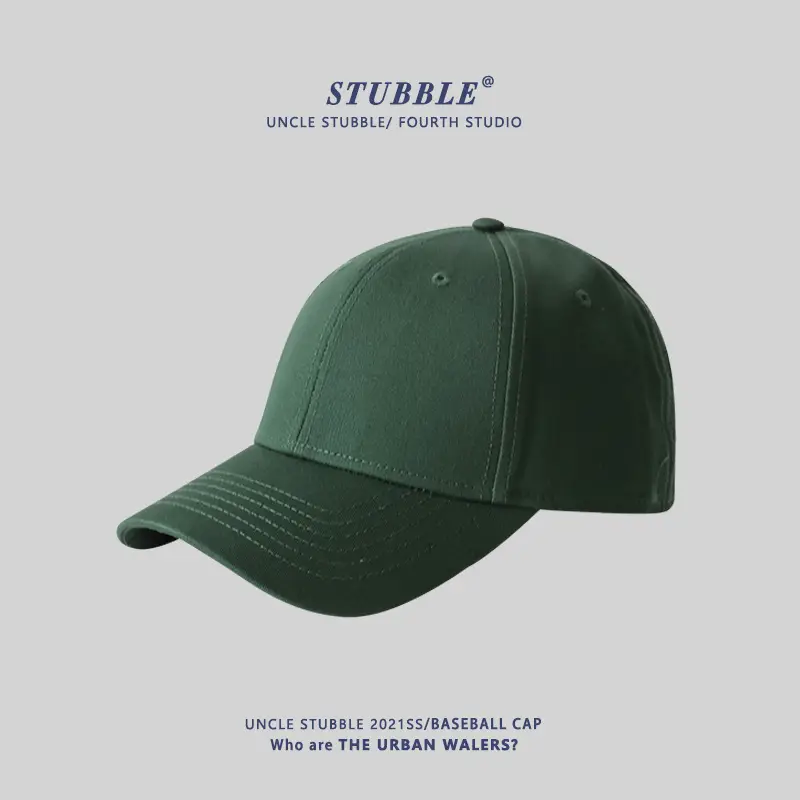 Light Gray Baseball Cap Women Men Summer Casual Wide Brim - Image 9