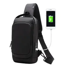 Men's White TINYAT Crossbody Phone Bag — feature 9