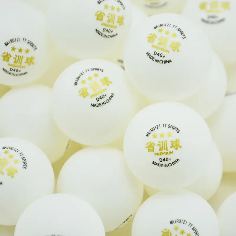 Provincial Training Gold Samsung New Material Table Tennis 40+ Big Ball Multi-Ball Training Competition Ball Club Stadium High Hardness — feature 4