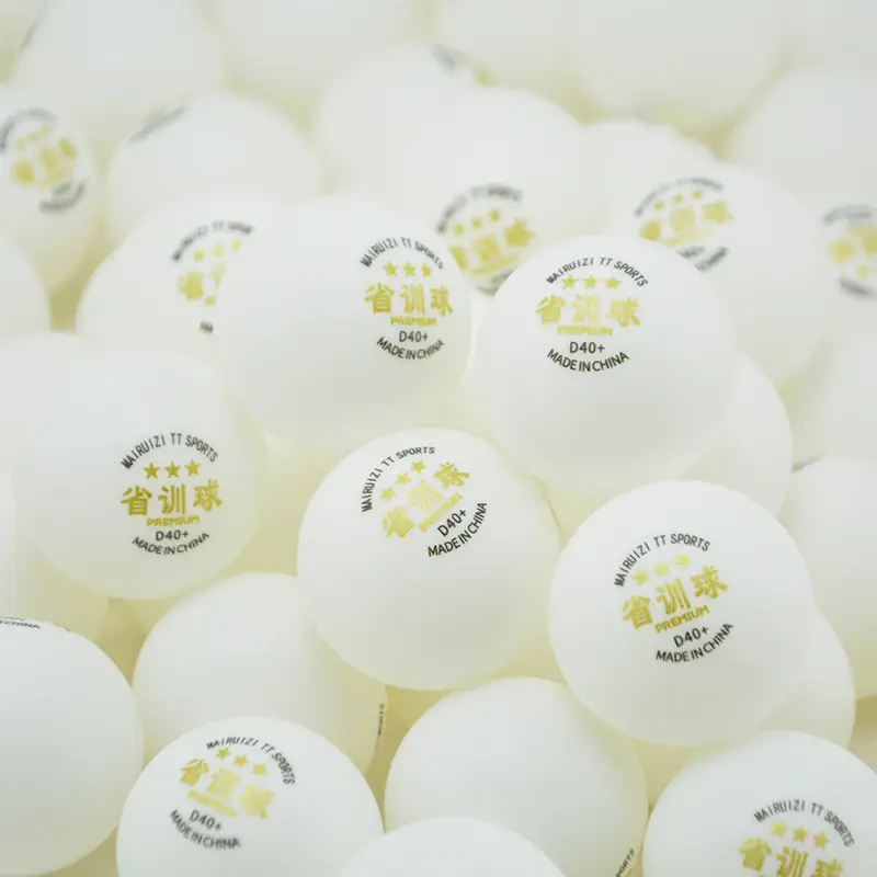 Provincial Training Gold Samsung New Material Table Tennis 40+ Big Ball Multi-Ball Training Competition Ball Club Stadium High Hardness — feature 5